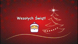 Gif Wesołych Świąt 2025